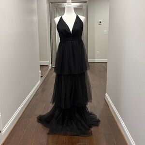 Elegant Black Evening Dress